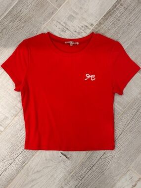Bailey Rose Bow Baby Tee